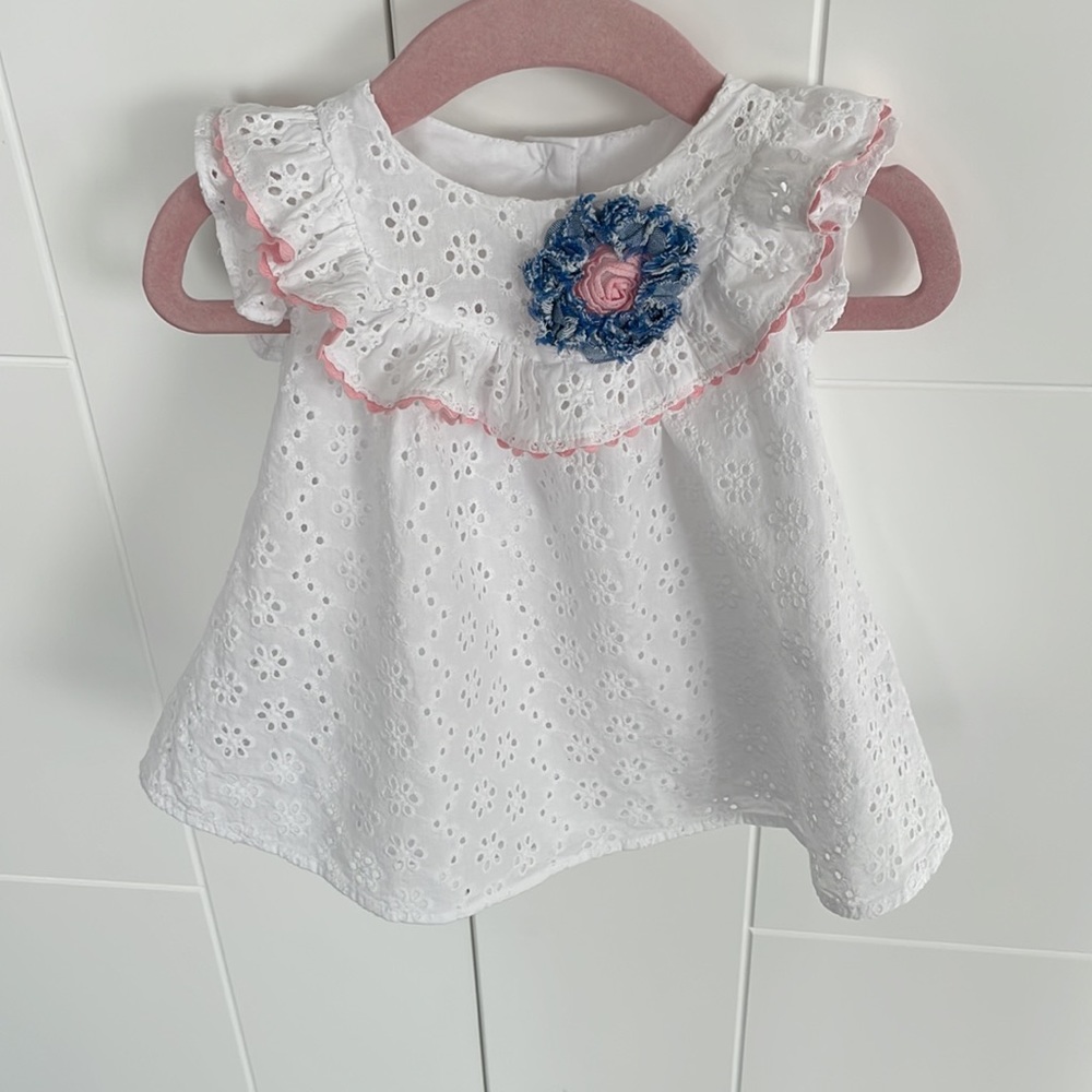Pastourelle by Pippa and Julie Eyelet Dress